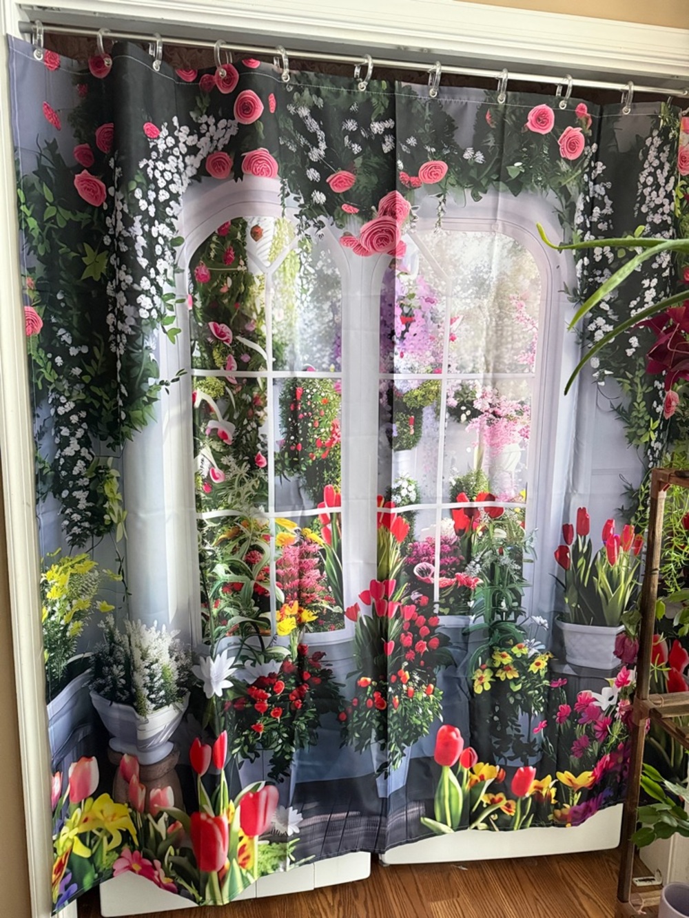 Floral Shower Curtain